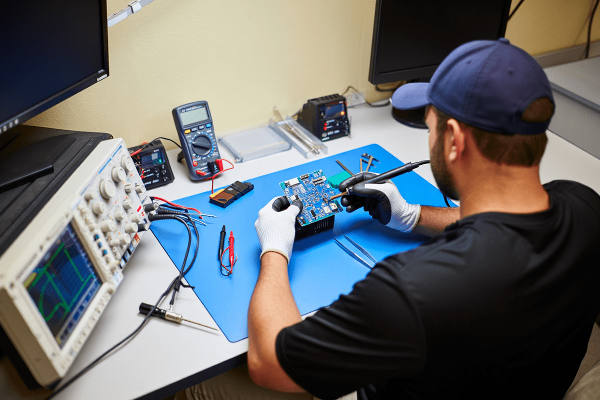 Процесс ремонта техники AeroFIT в aerofit-service