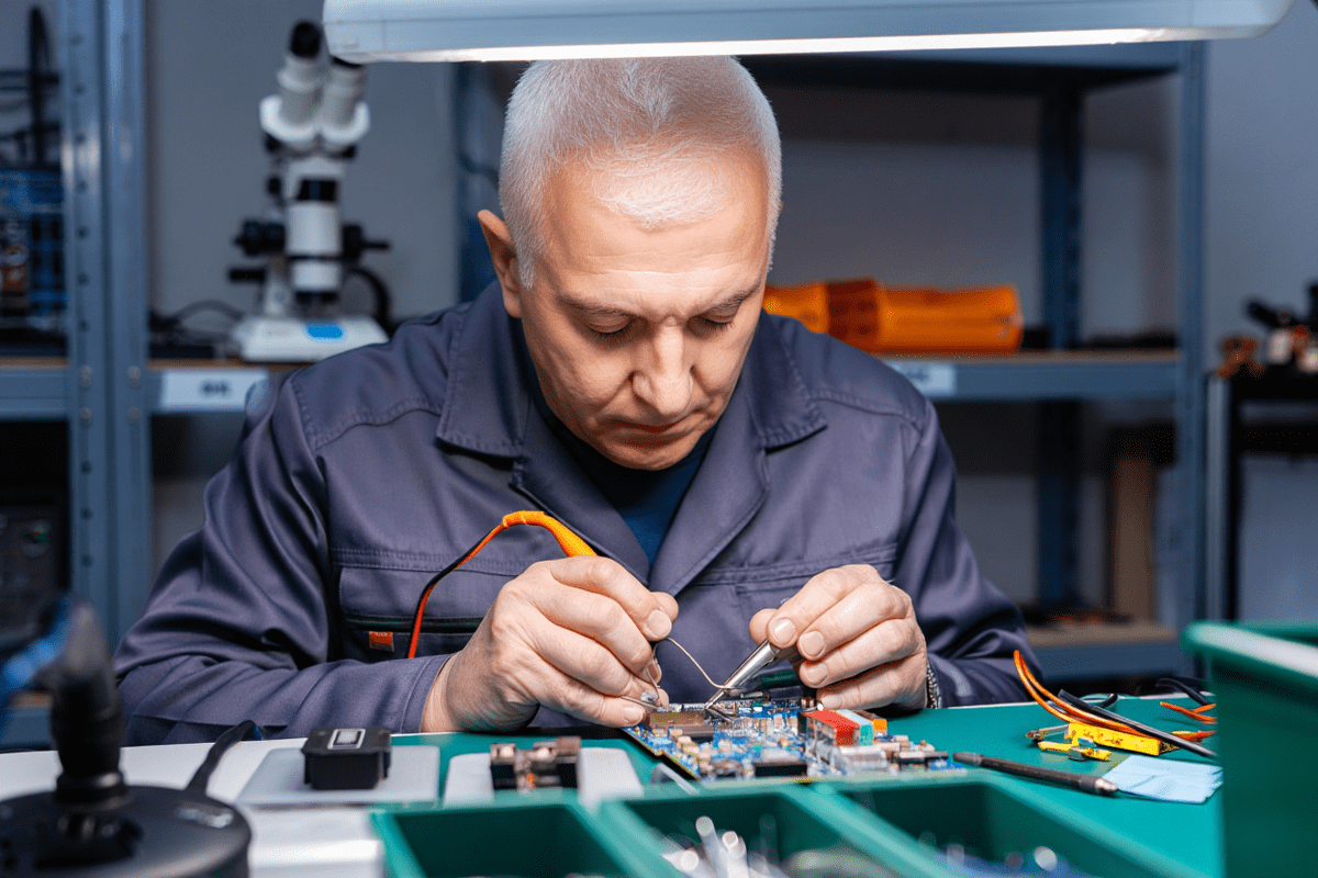 Процесс ремонта техники AeroFIT в aerofit-service